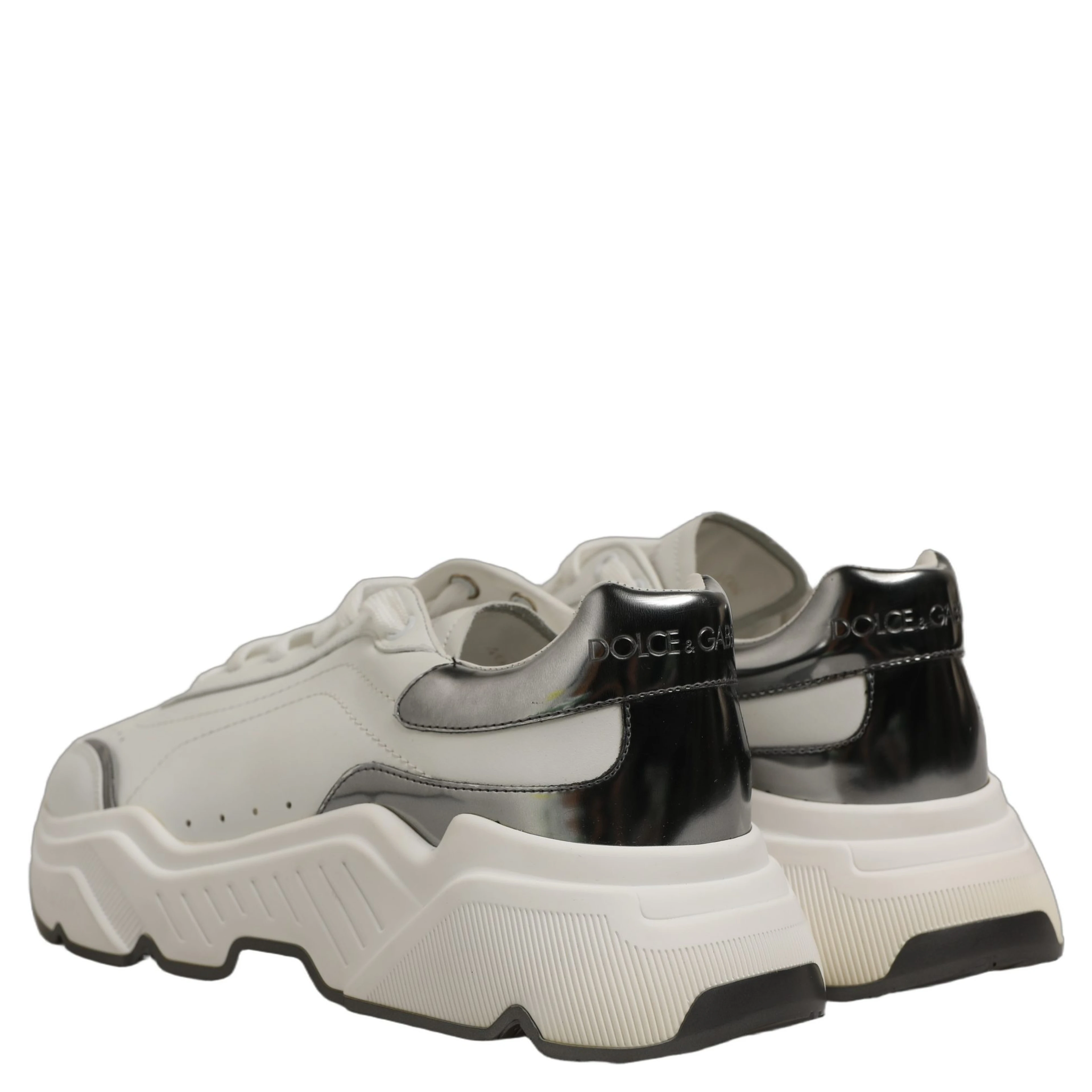 ]White Silver Daymaster Men Sneakers Shoes