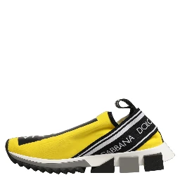 Yellow Sorrento Low Top Men Sneakers Shoes