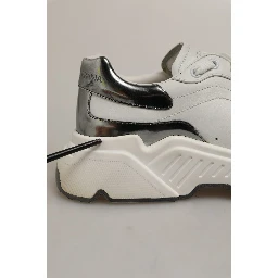 ]White Silver Daymaster Men Sneakers Shoes