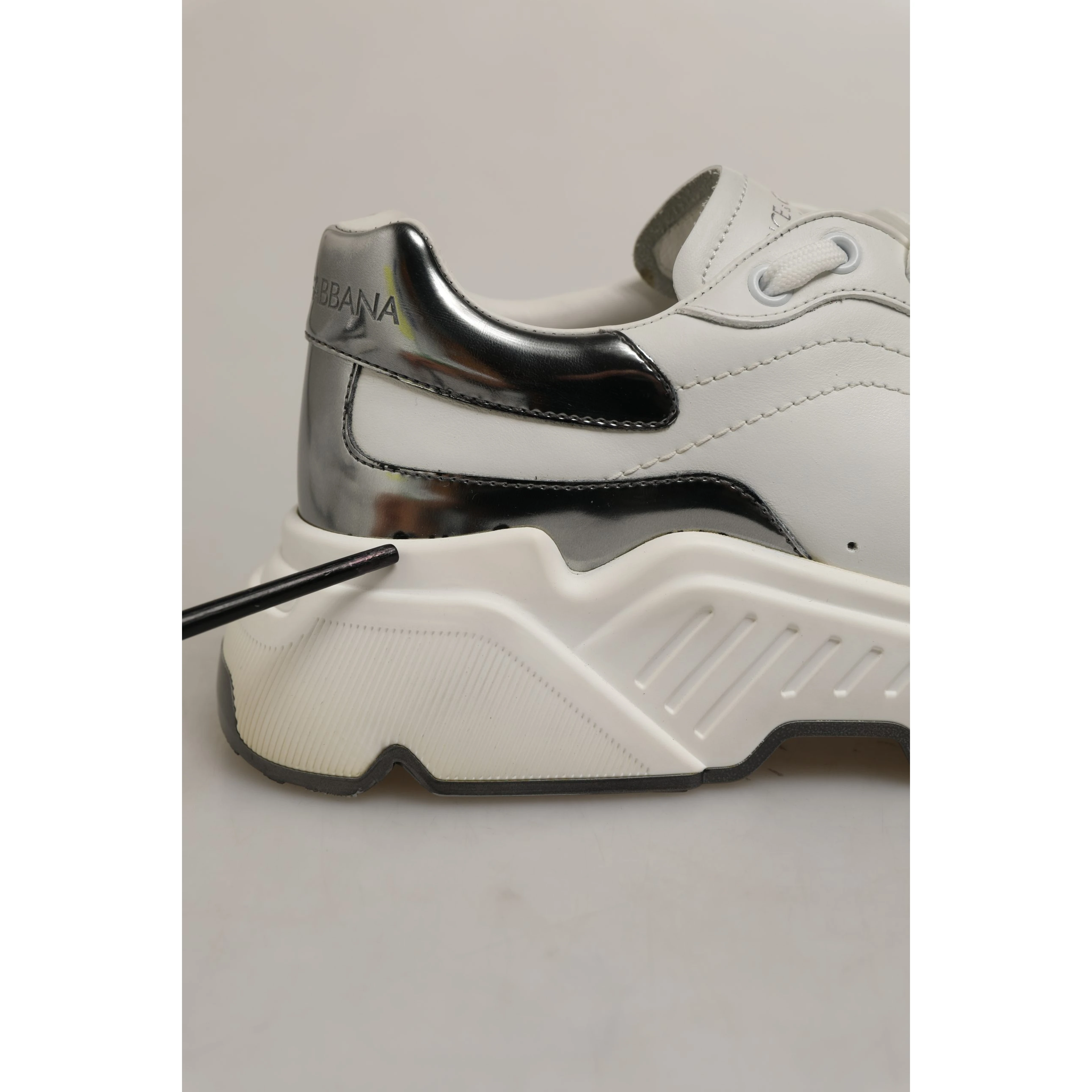 ]White Silver Daymaster Men Sneakers Shoes