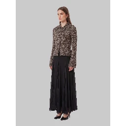 Takeo cardigan in multi sepia and black