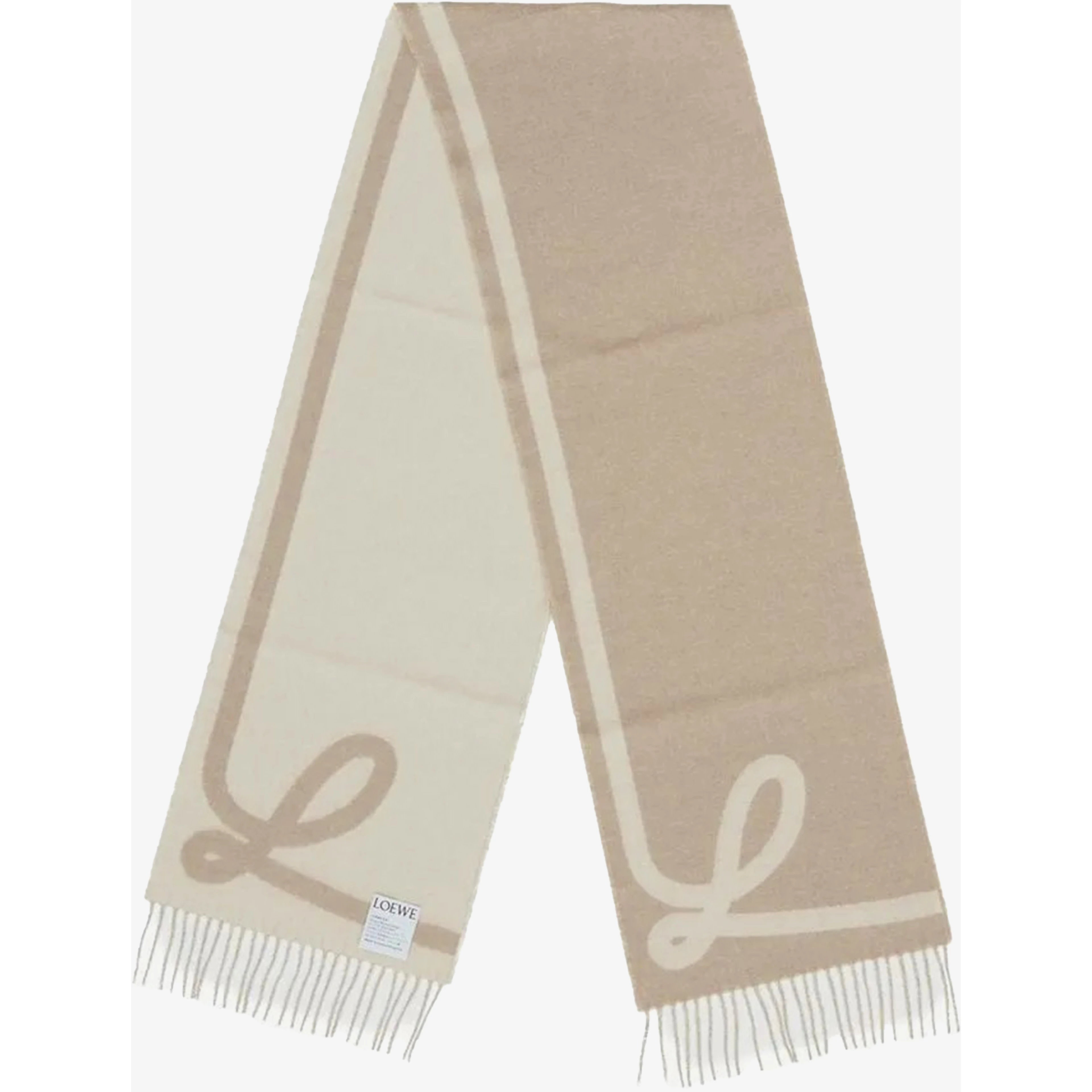 Wool and cashmere scarf