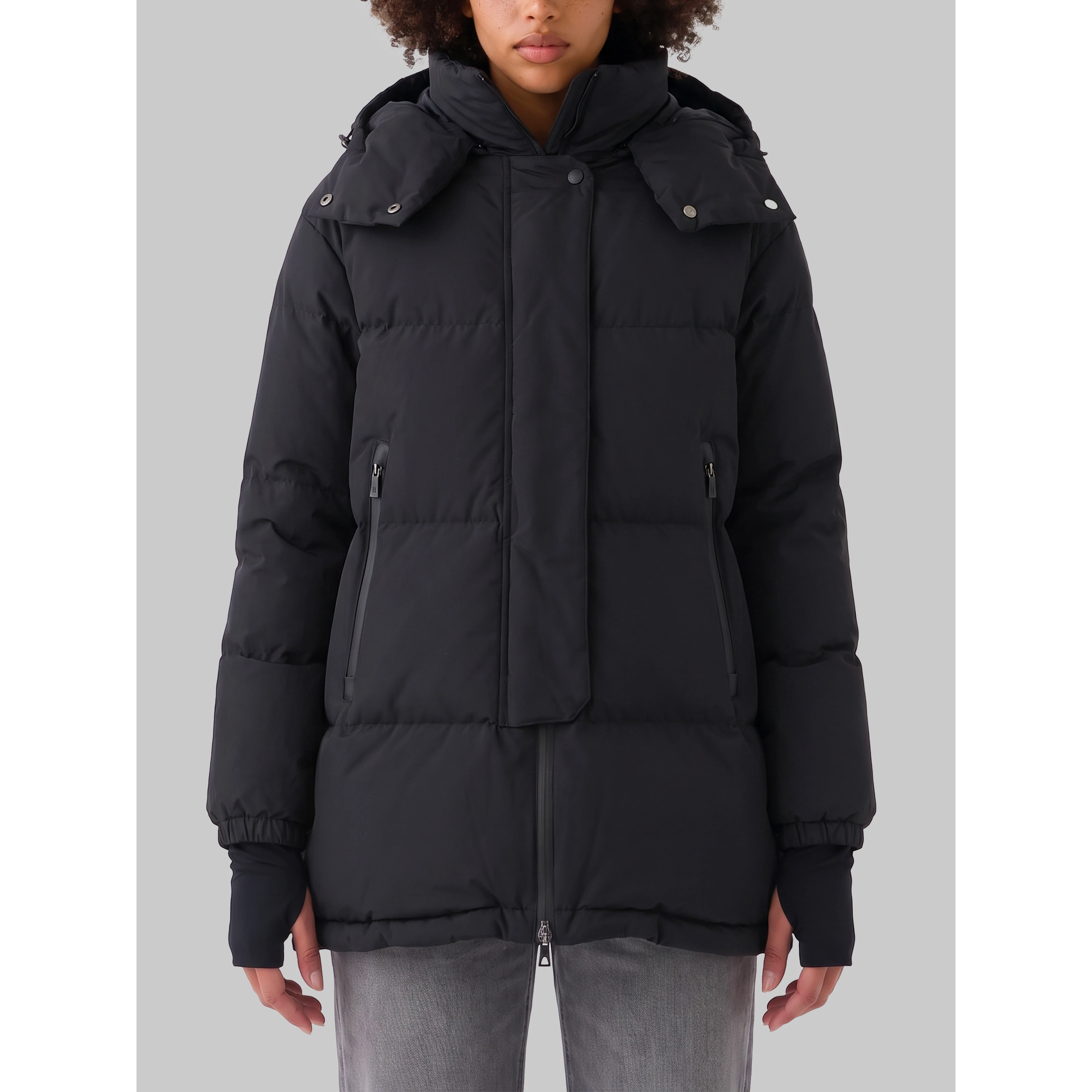 Relaxed jacket in 2-layer Windstopper