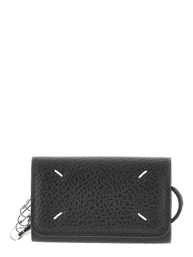 'Four Stitches' leather key-holder