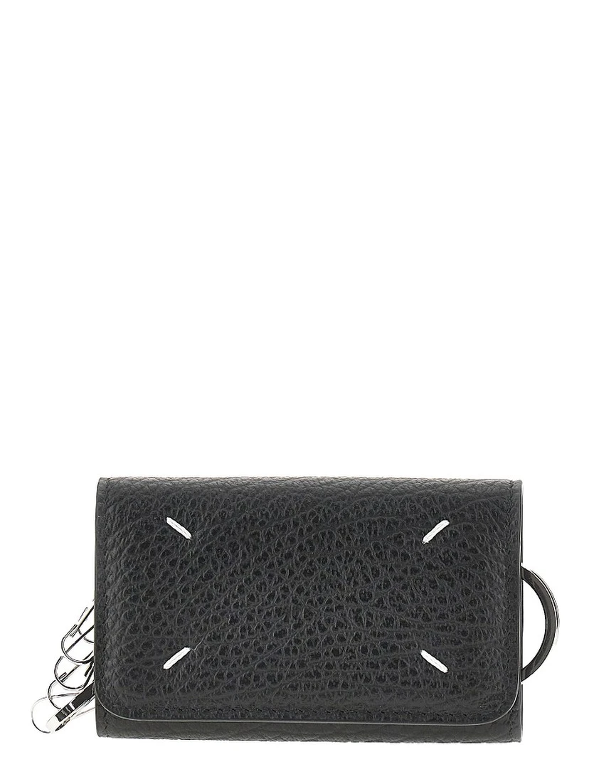 'Four Stitches' leather key-holder