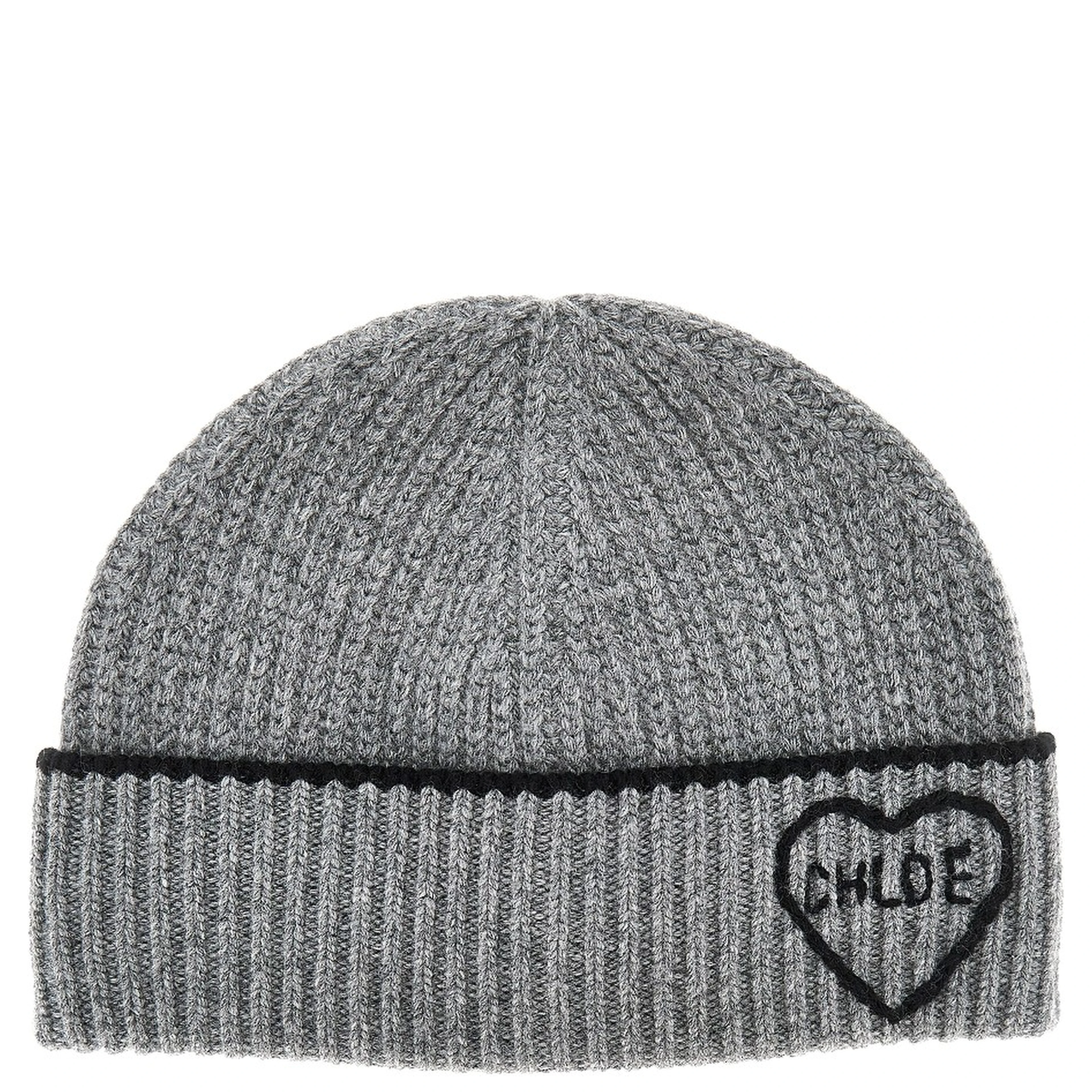 'Chloé Encoeur' wool and cashmere beanie hat