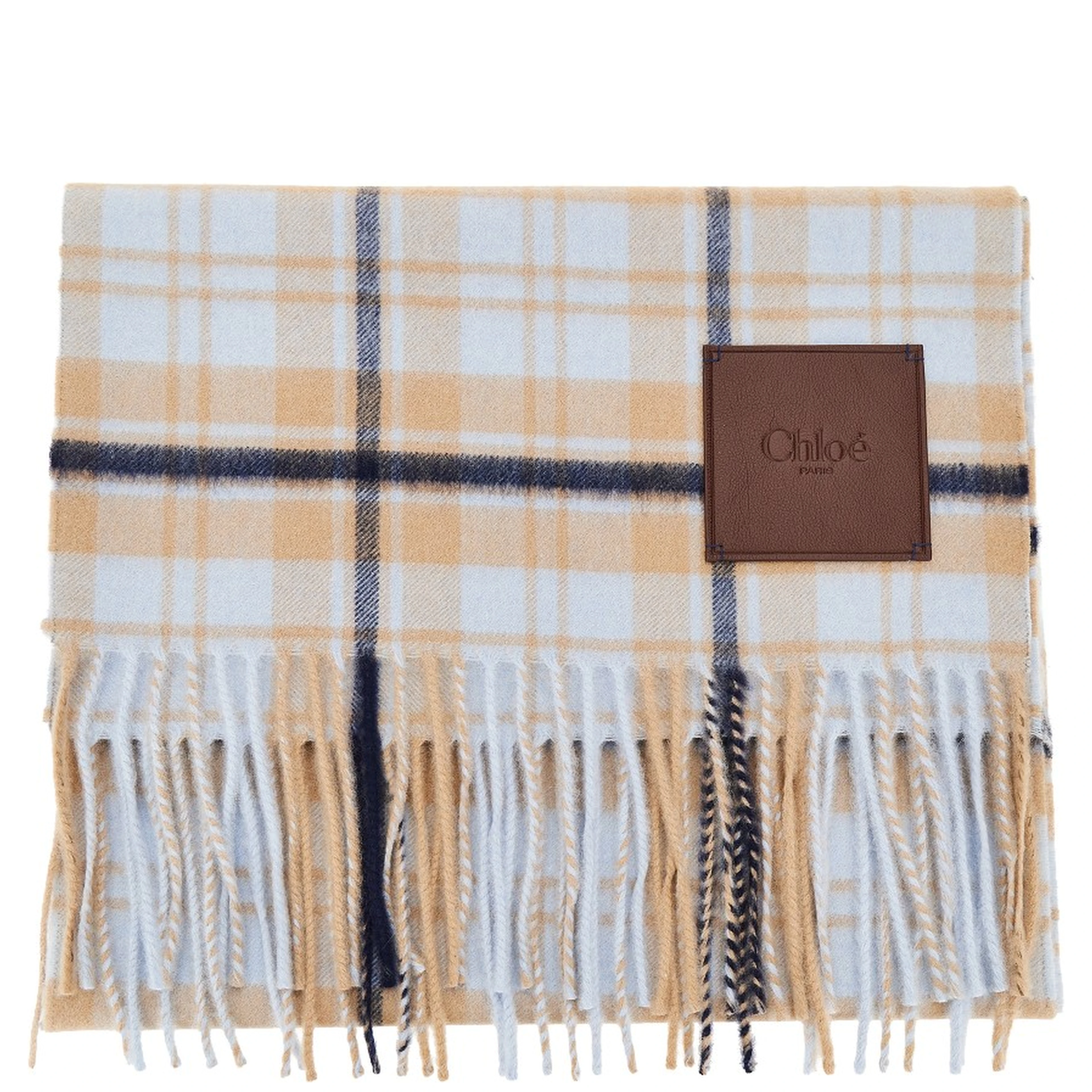 'Chloé Highlanding' cashmere scarf
