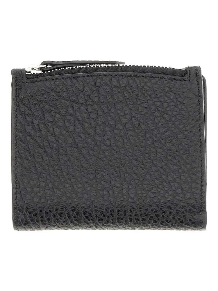 Four Stitches leather booklet wallet