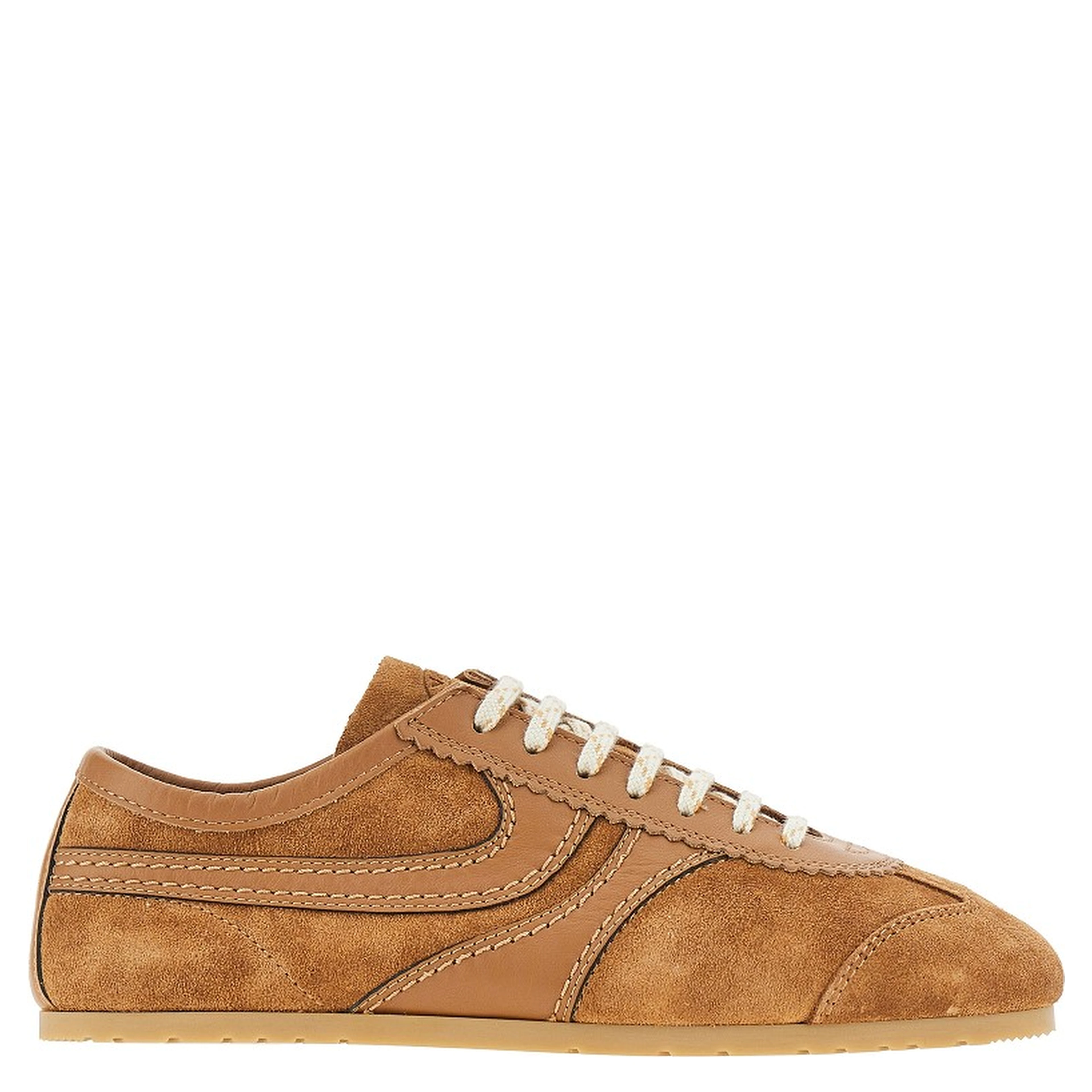 Suede leather sneakers