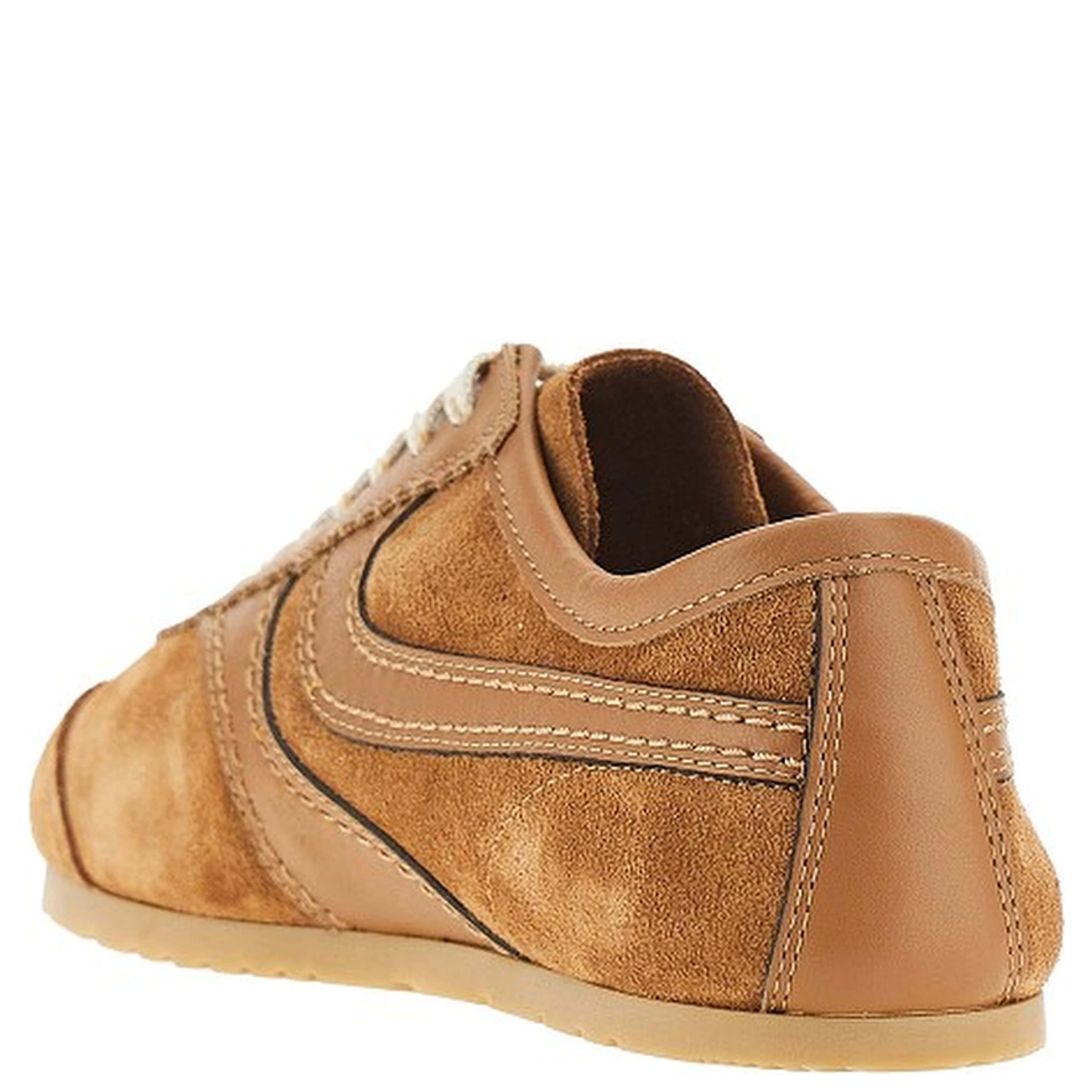 Suede leather sneakers