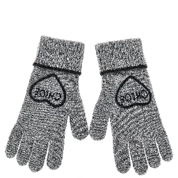 'Chloé Encoeur' wool and cashmere gloves