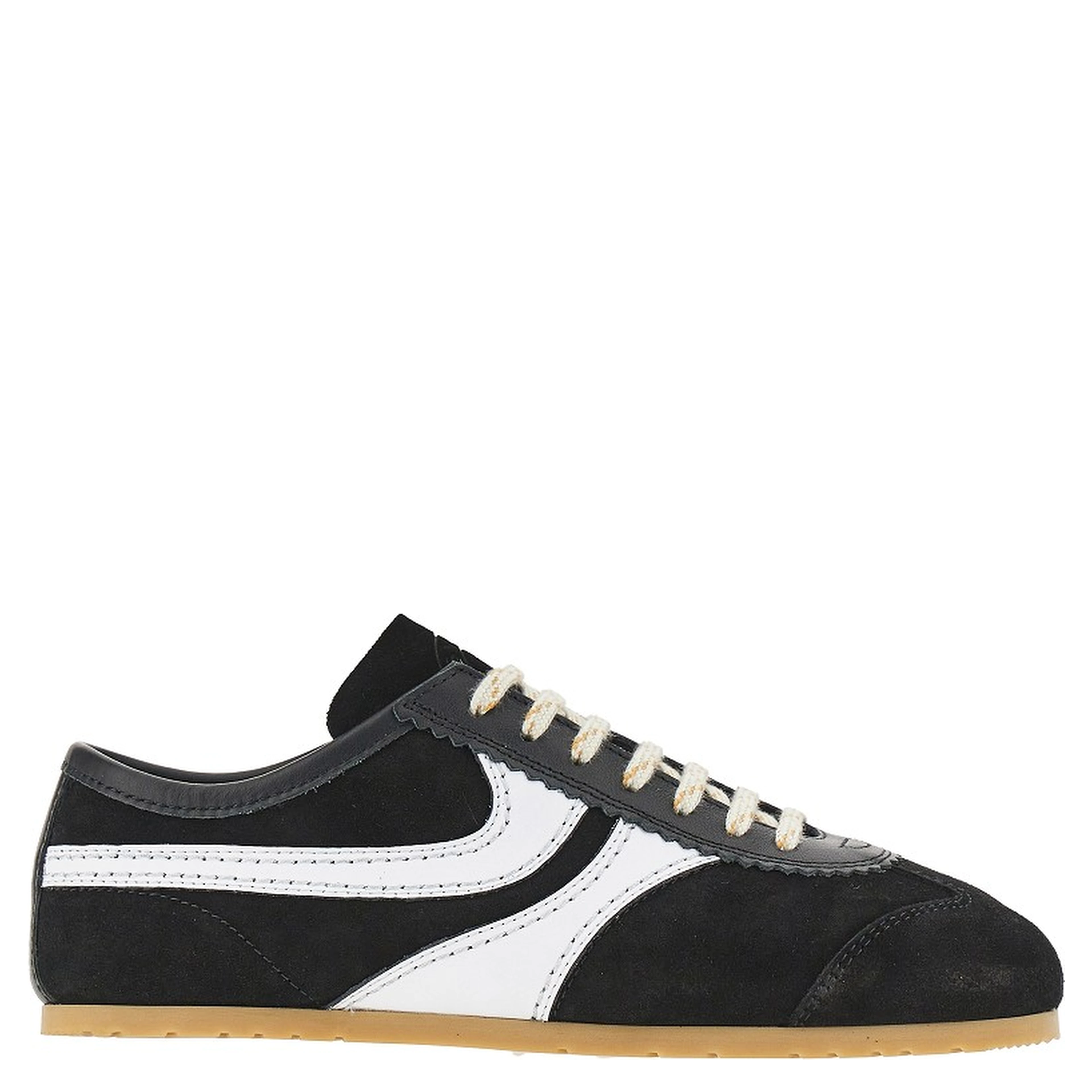 Suede leather sneakers