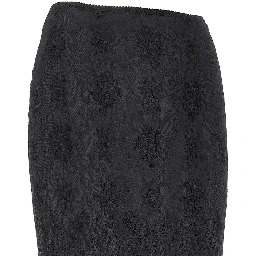 Chantilly lace midi skirt