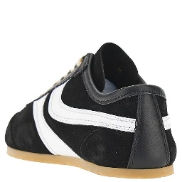 Suede leather sneakers
