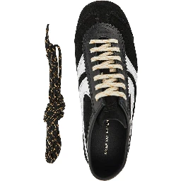Suede leather sneakers
