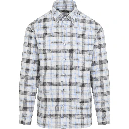 Brioni Hidden Macro Check Shirt