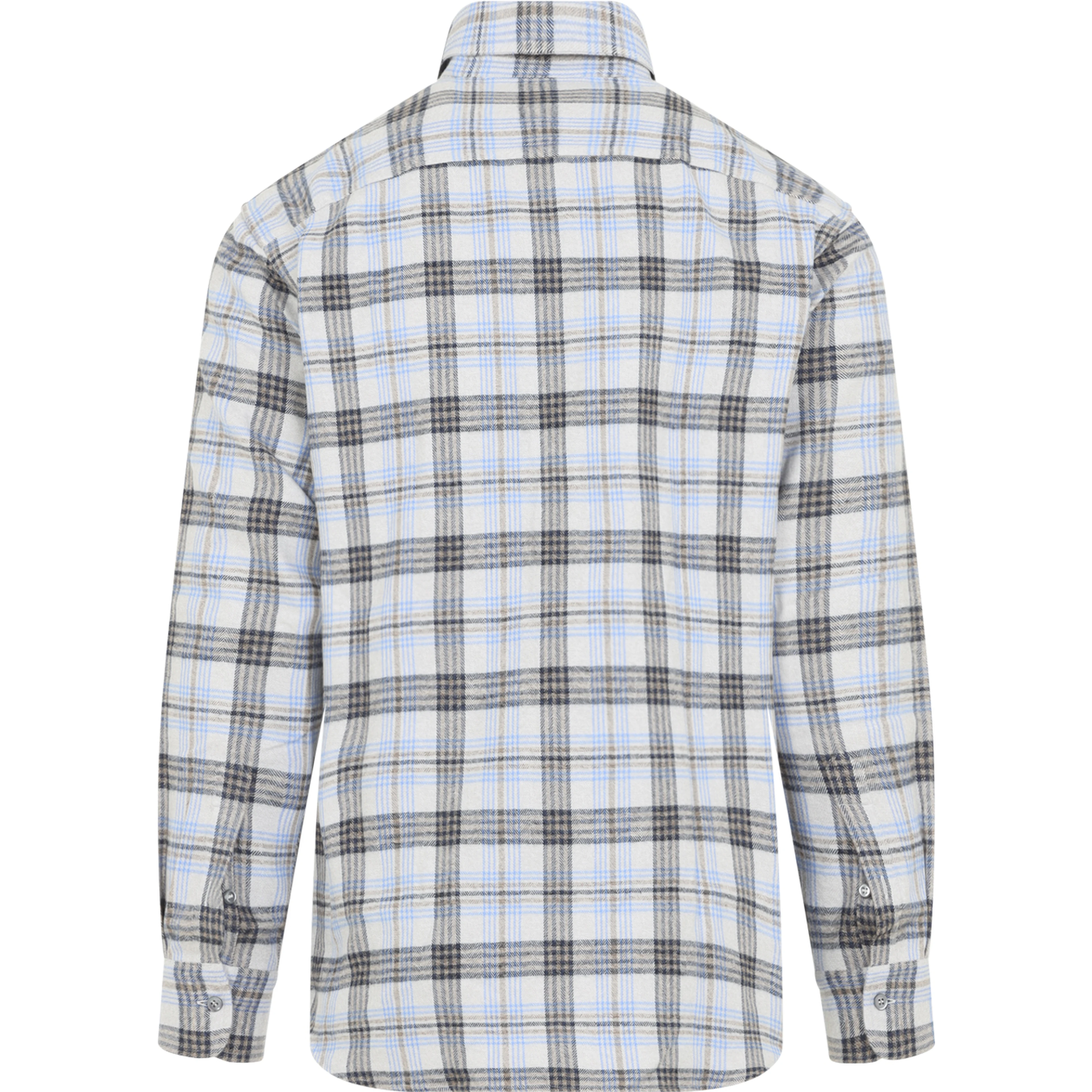 Brioni Hidden Macro Check Shirt