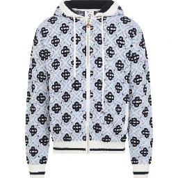 Casablanca Monogram Zip Hp Hoodie