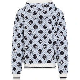 Casablanca Monogram Zip Hp Hoodie