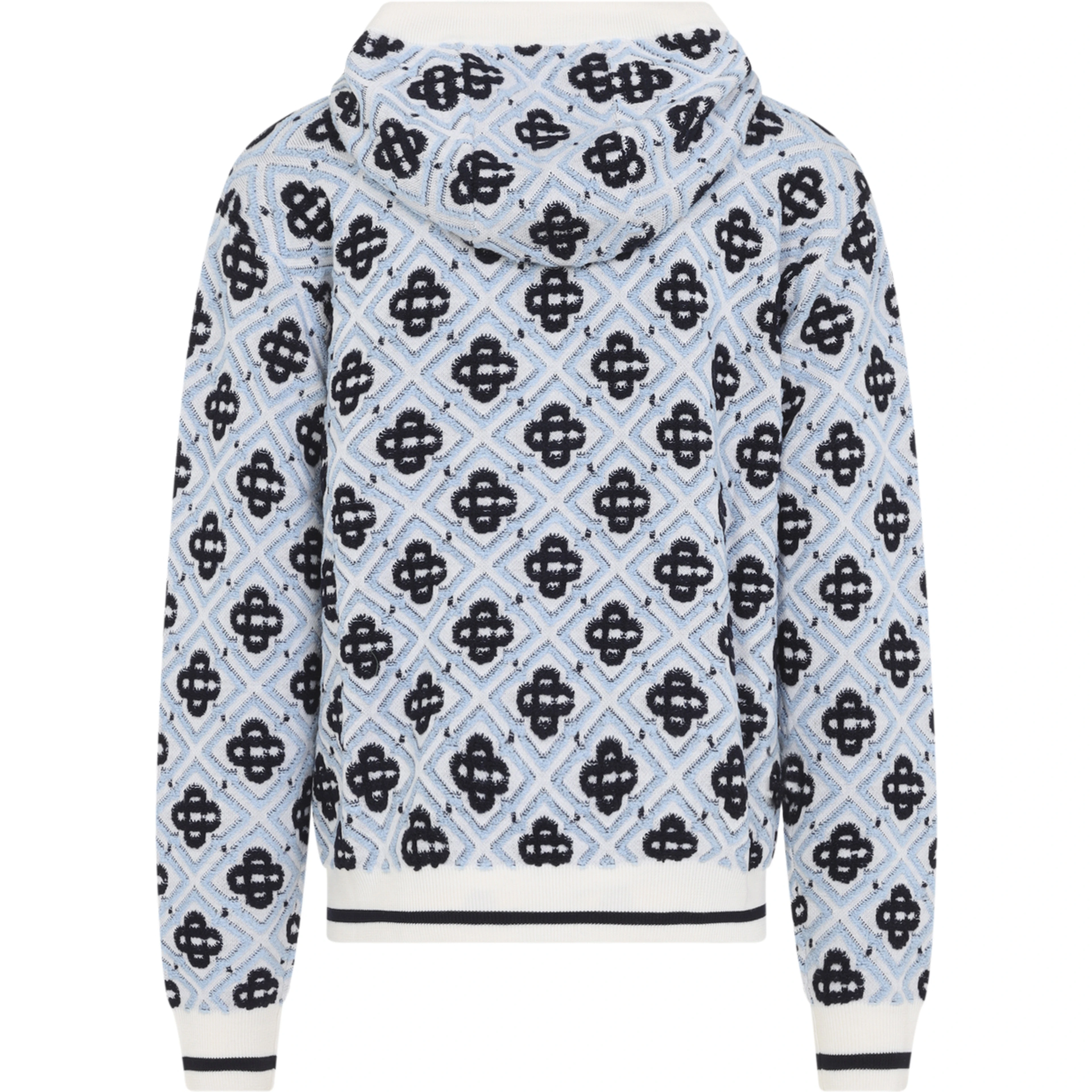 Casablanca Monogram Zip Hp Hoodie