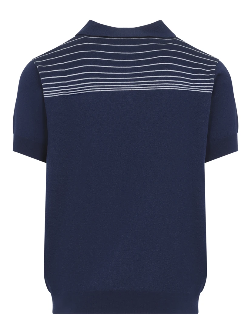 Casablanca Pyramid Jacquard Polo Shirt