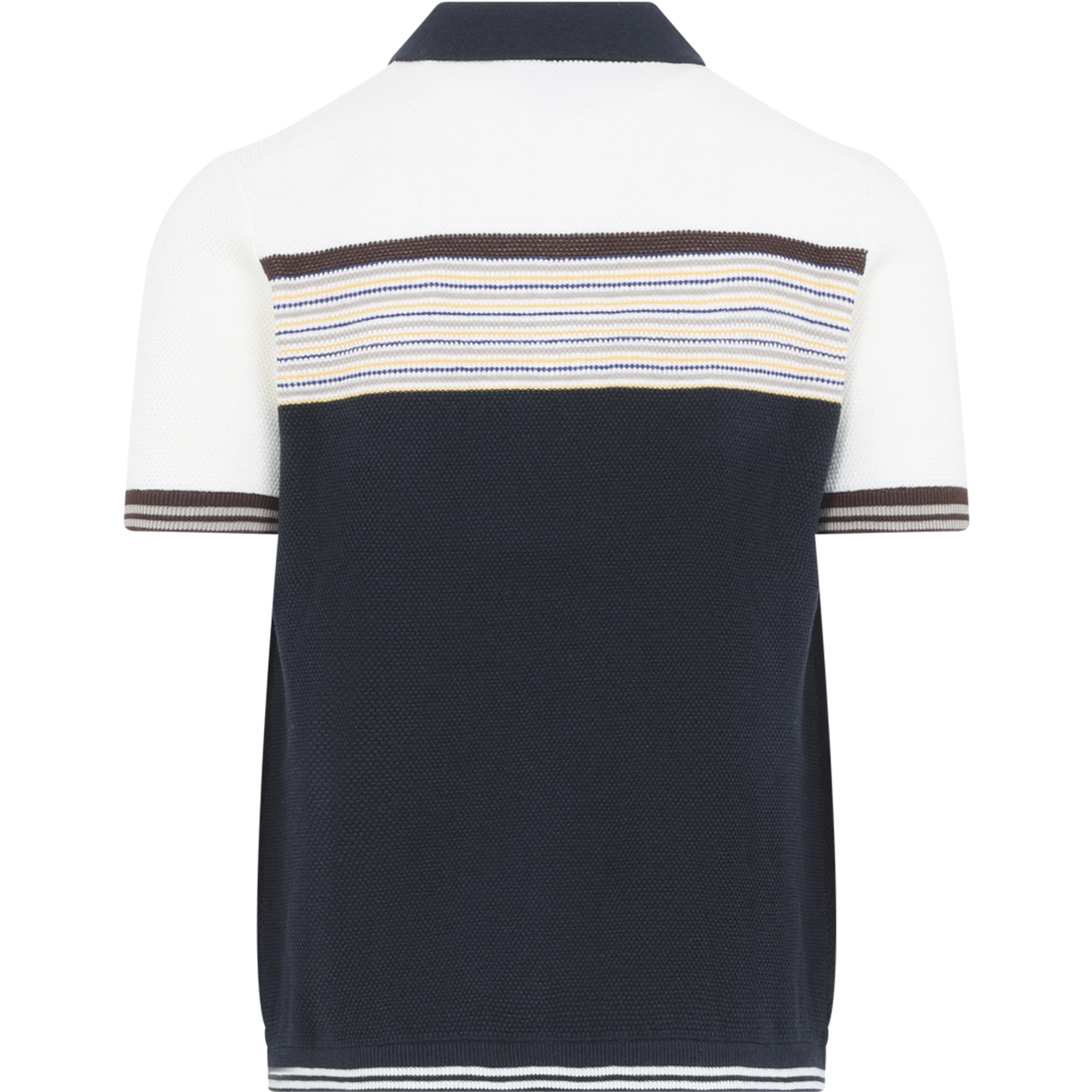 Casablanca Cafe Stripe Polo Shirt