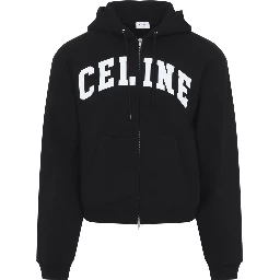Celine Relaxed Zipped Hoodie