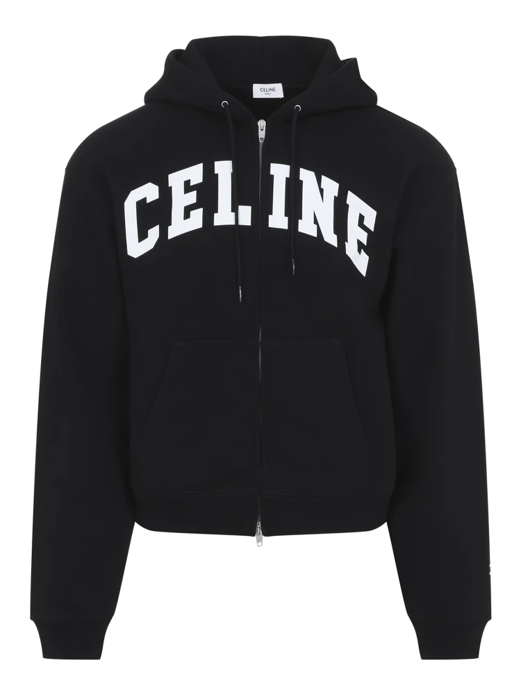 Celine Relaxed Zipped Hoodie