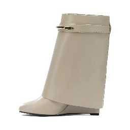"Shark Pinch" Ankle Boots