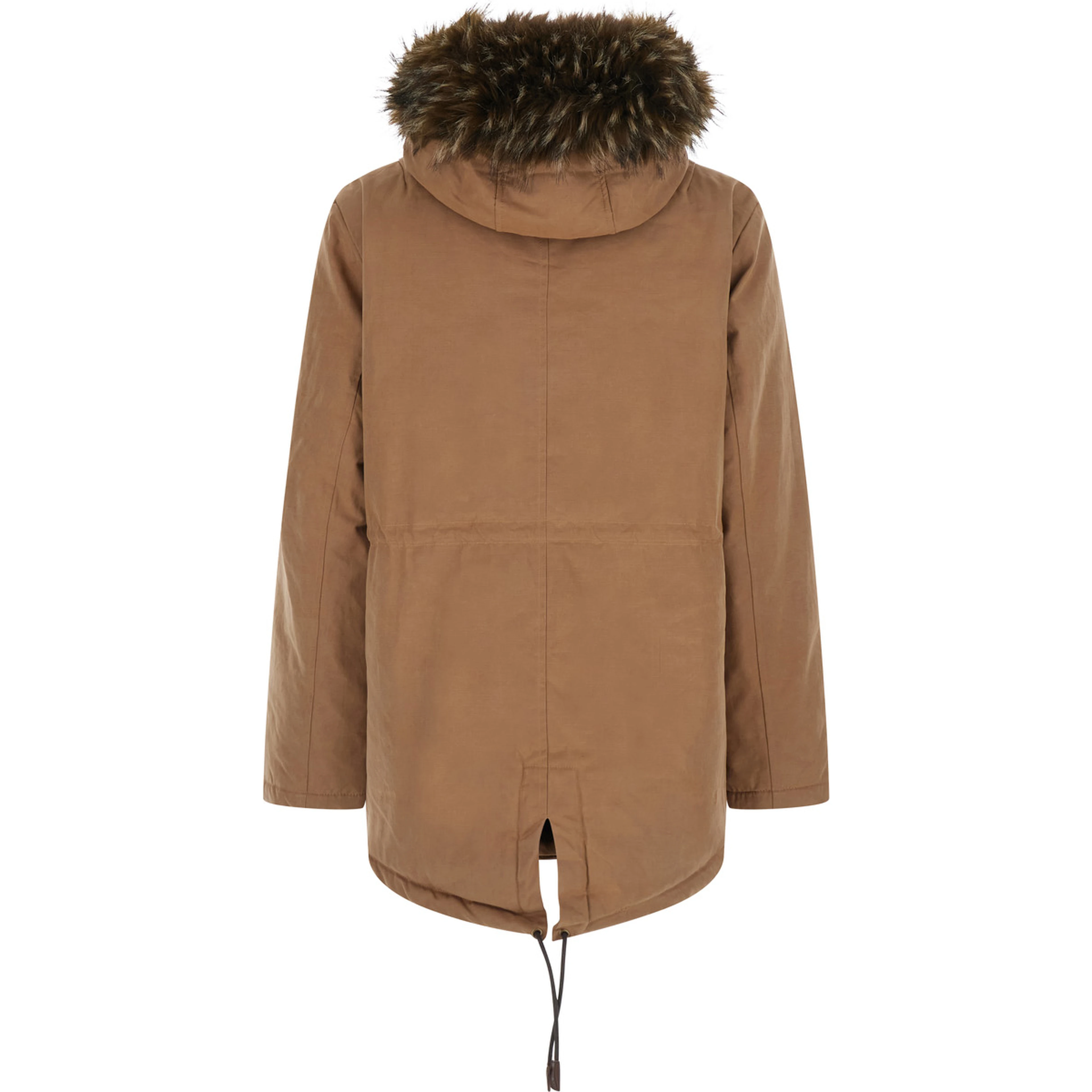 Jacket BRENNA WAX with collar and long sleeves in Tech Fabric Beige for men