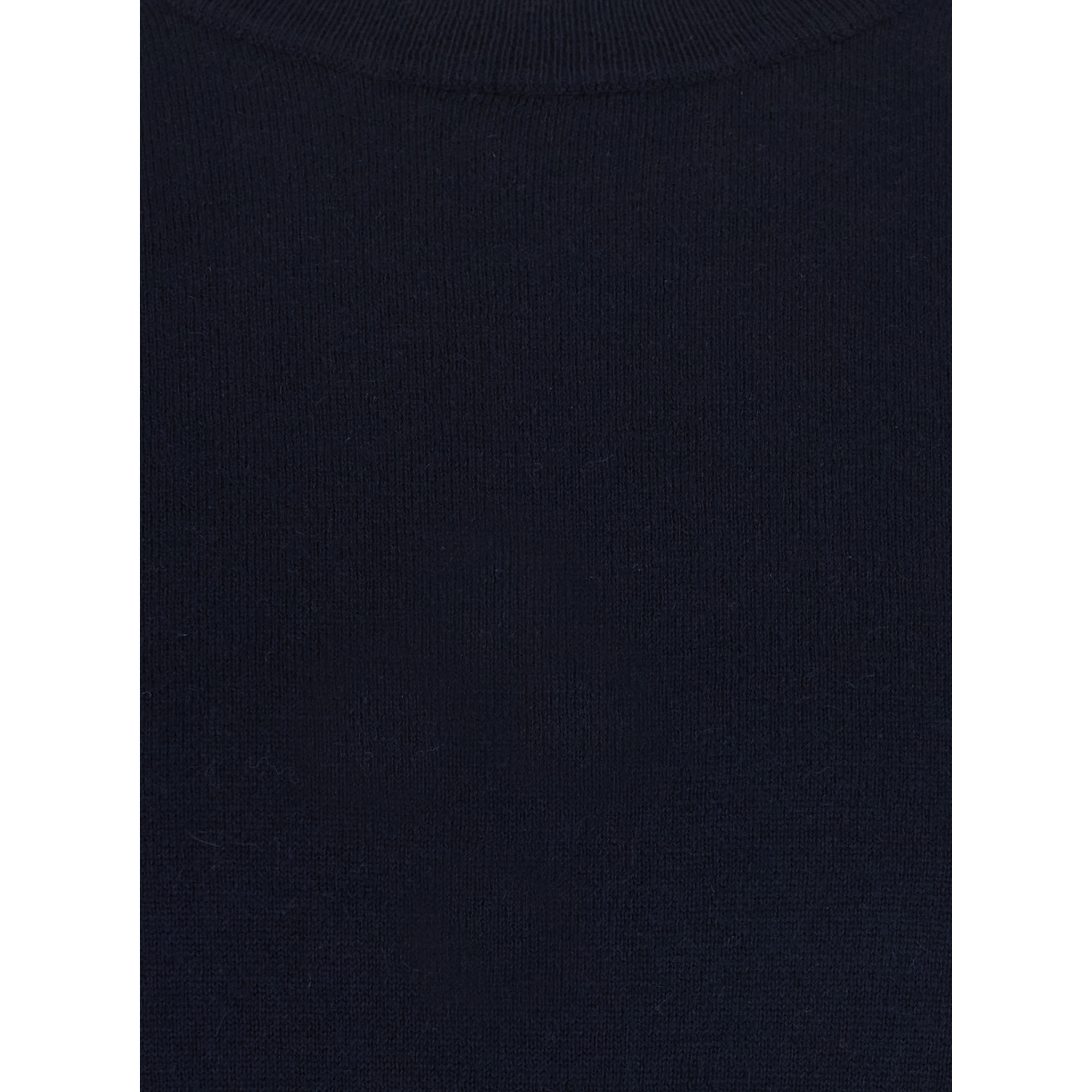 Crew Neck ML F. 14gg with long sleeves and blue silk and wool fabric for men