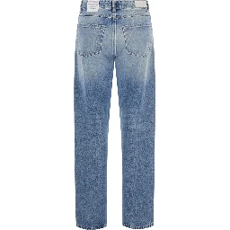 DIDY STRAIGHT LEG JEANS with straight leg design in Blue for men