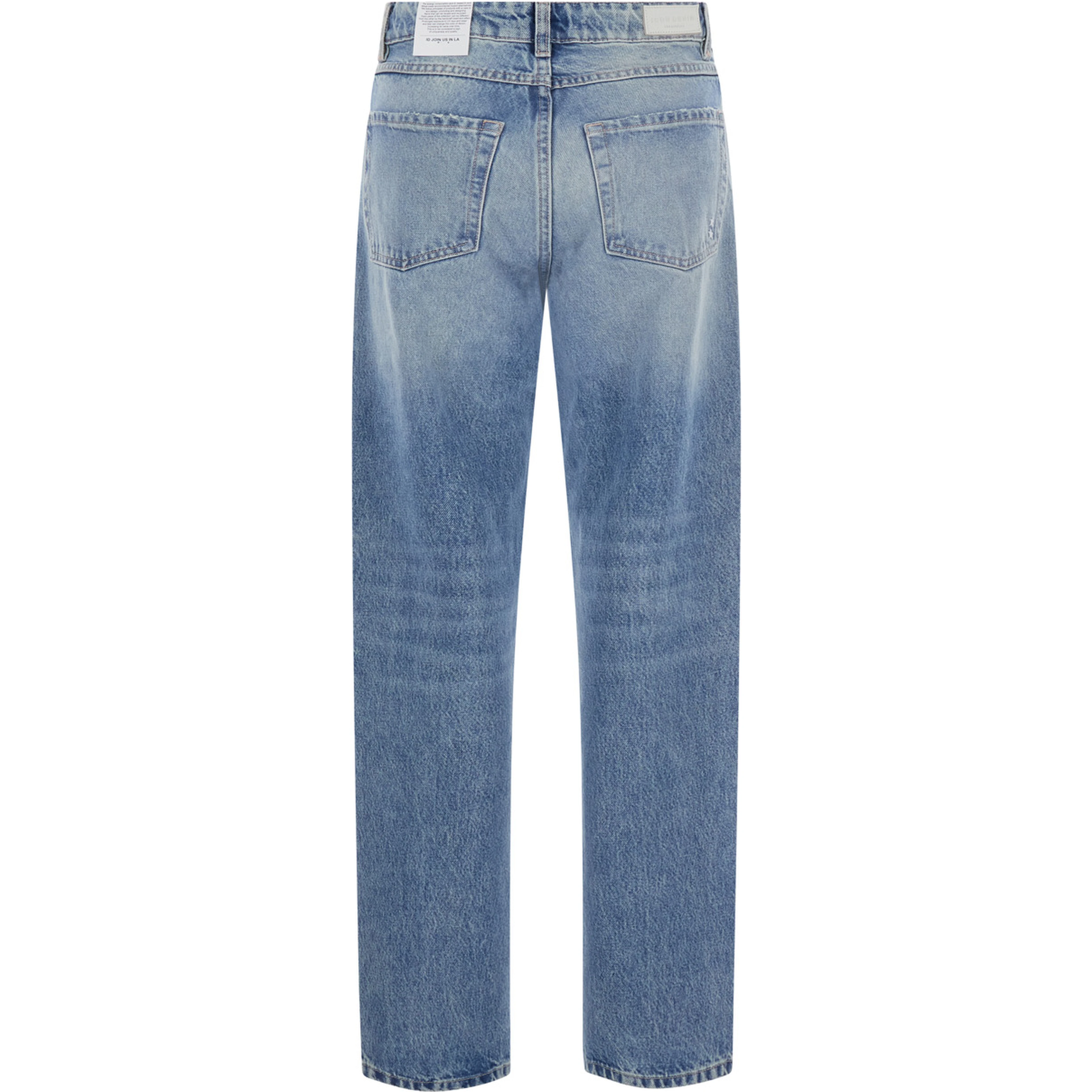 DIDY STRAIGHT LEG JEANS with straight leg design in Blue for men
