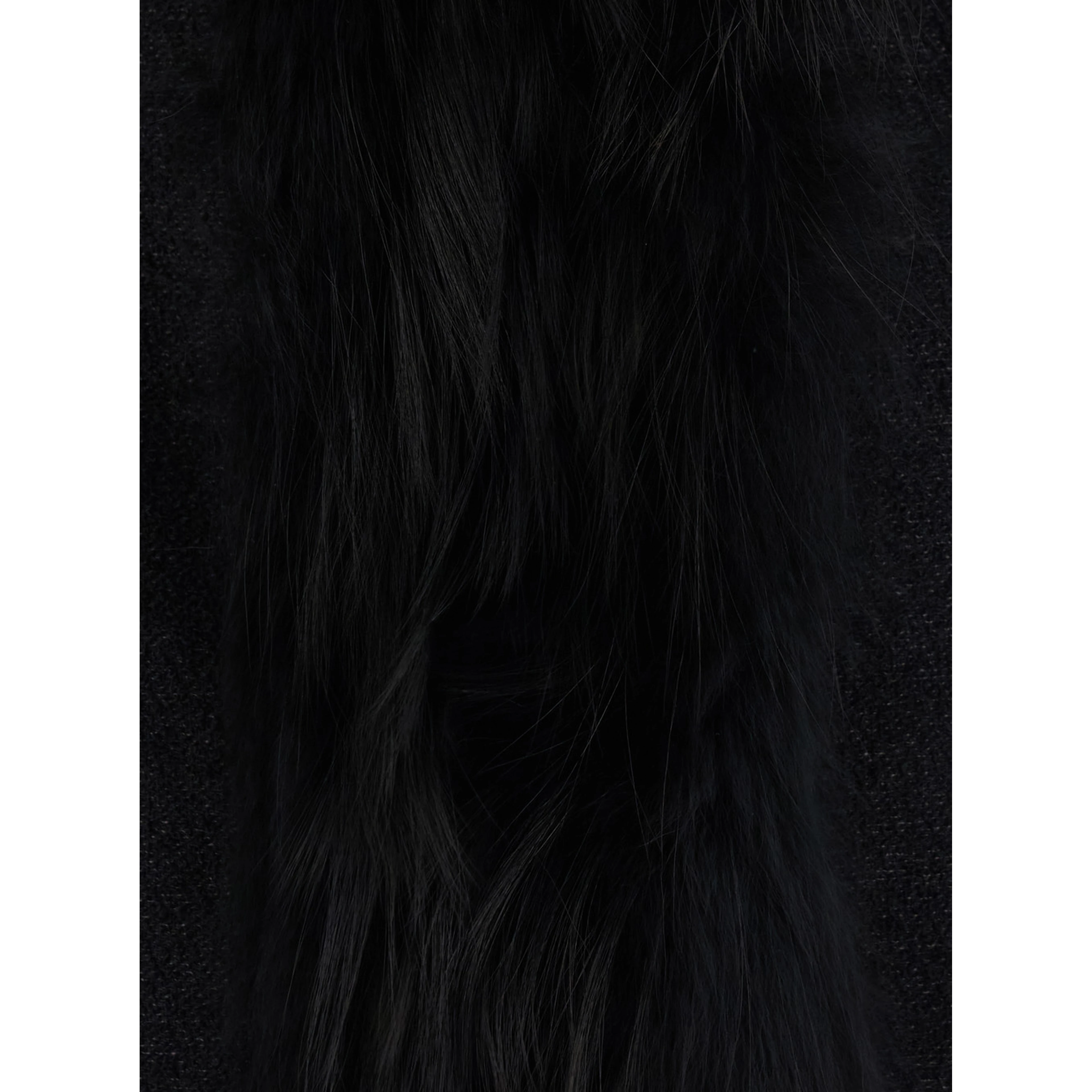 VEST WOOL BOUCLE+FOX