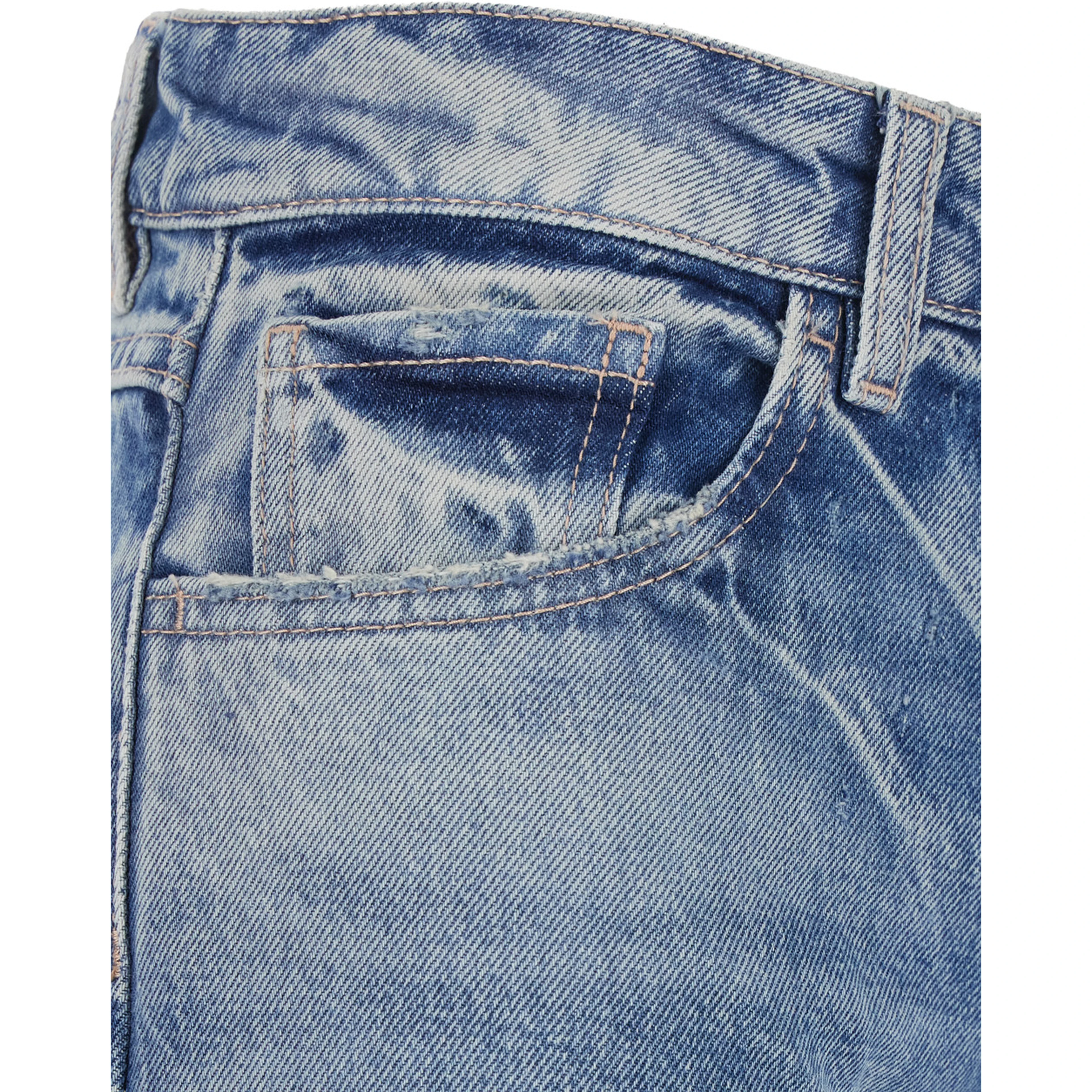 DIDY STRAIGHT LEG JEANS with straight leg design in Blue for men