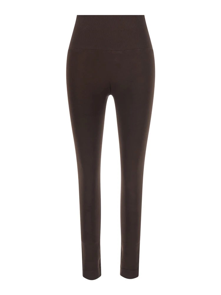 VEGA Pants - 18H DARK BROWN with Tech Fabric and Brown for Men
