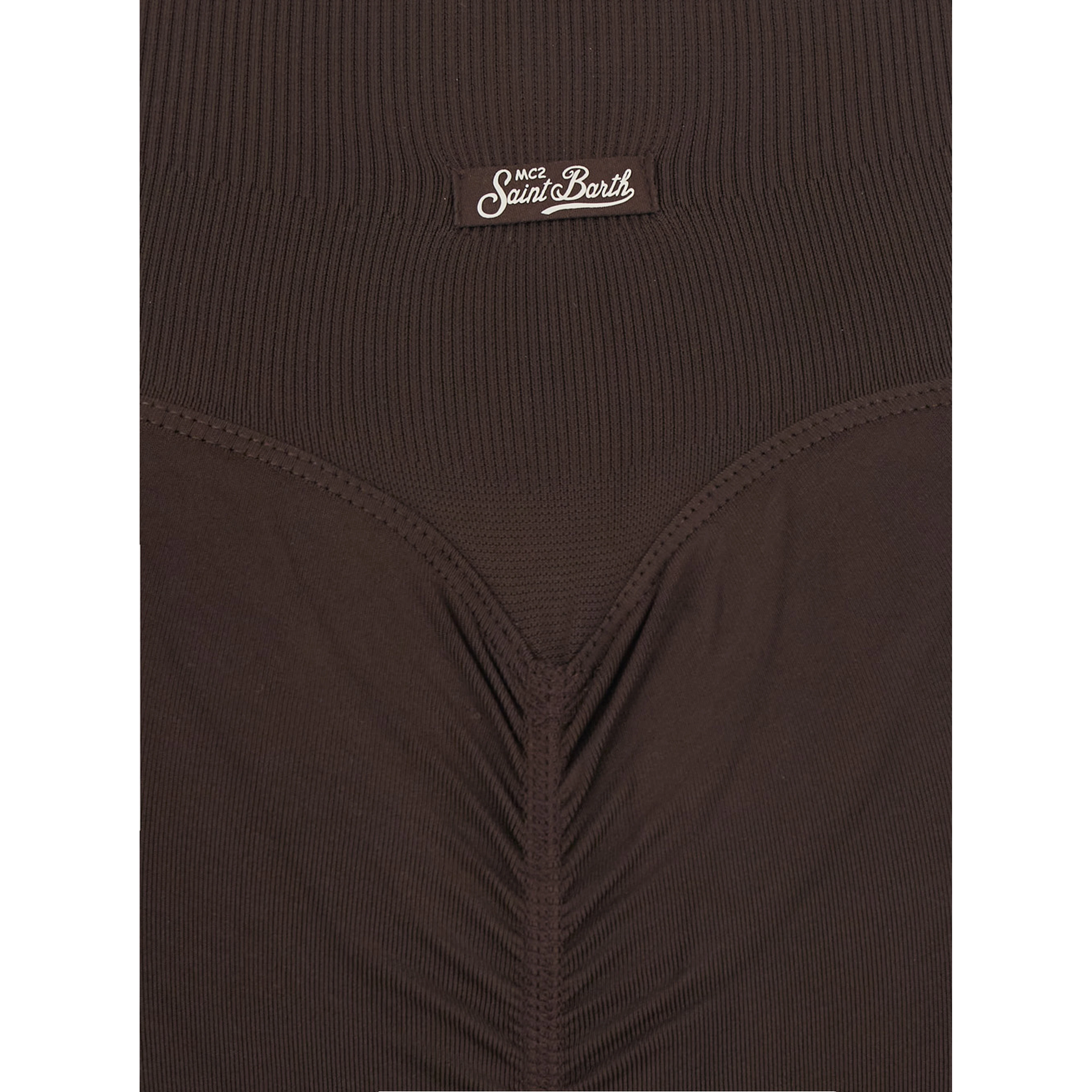 VEGA Pants - 18H DARK BROWN with Tech Fabric and Brown for Men