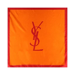 Saint Laurent  Scarfs Orange