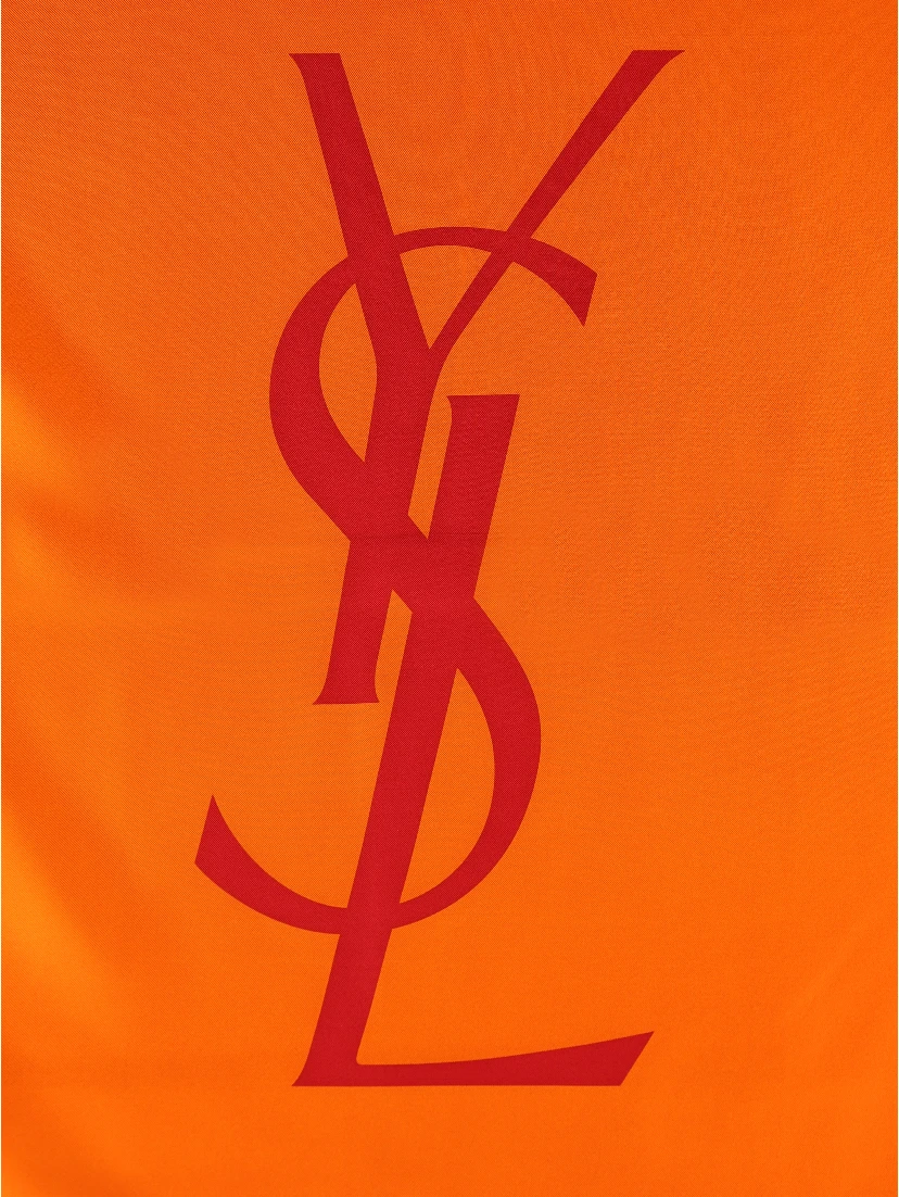 Saint Laurent  Scarfs Orange