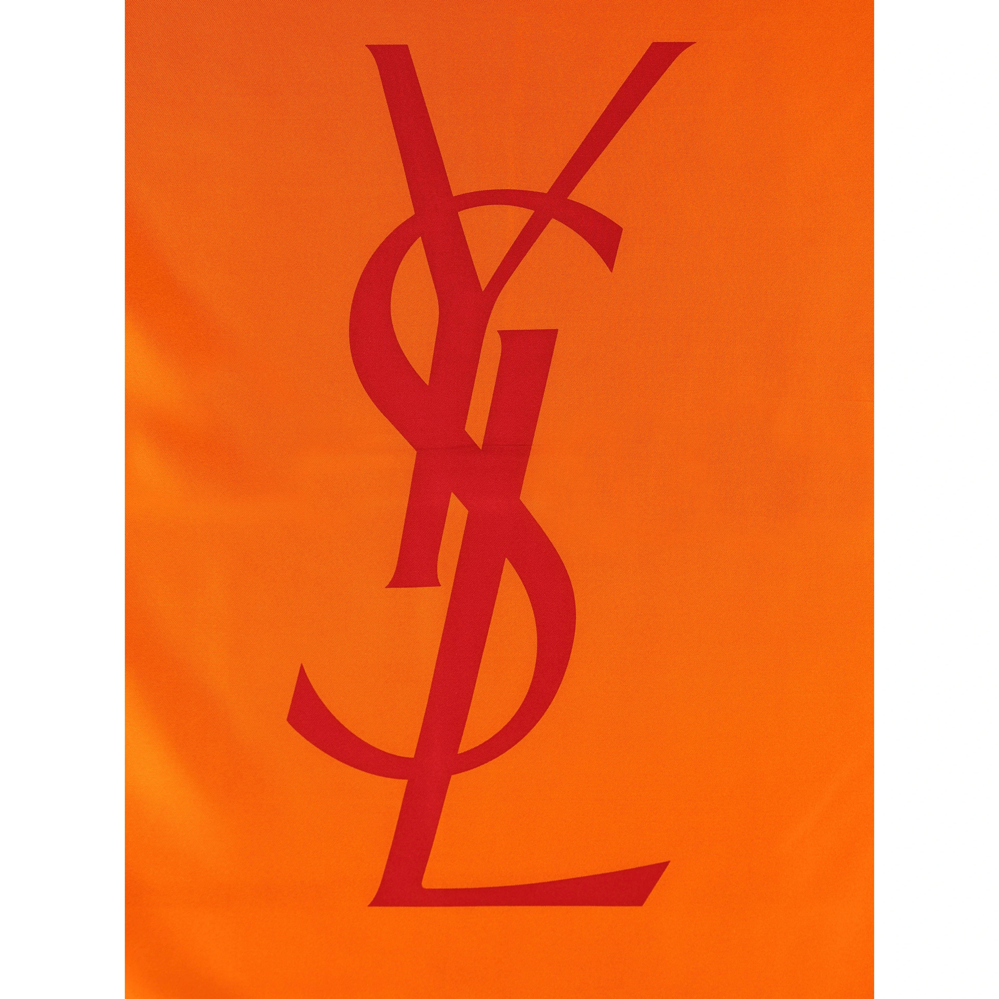 Saint Laurent  Scarfs Orange