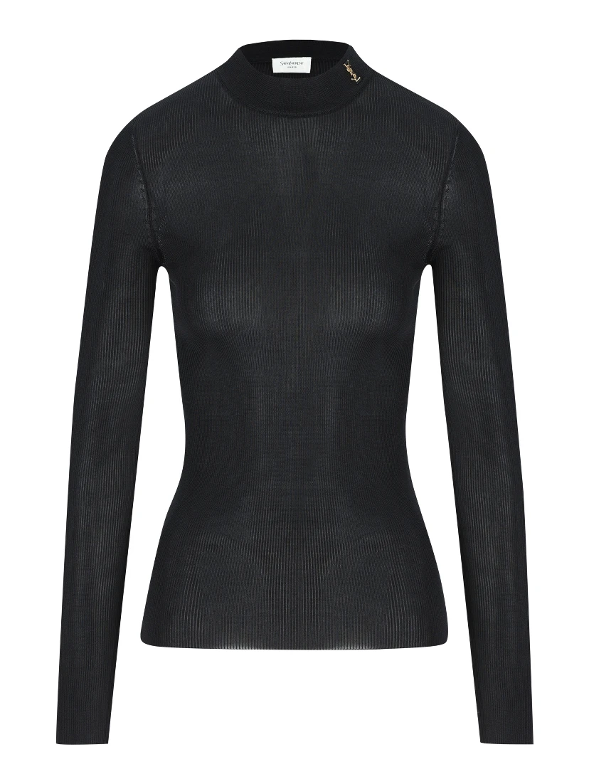 Saint Laurent  Sweaters Black
