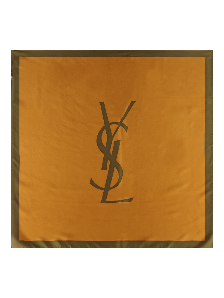 Saint Laurent Scarfs Green