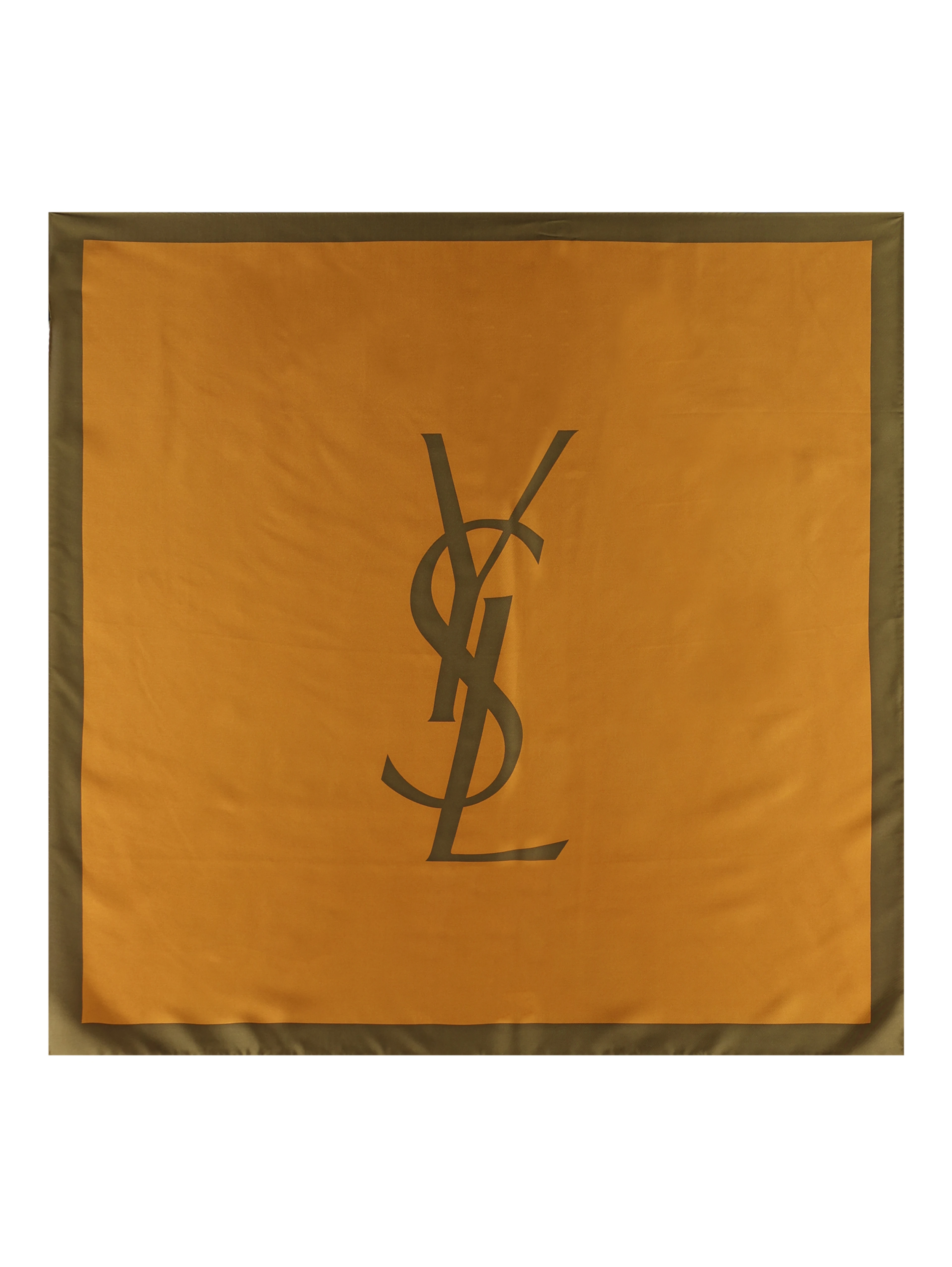 Saint Laurent Scarfs Green