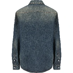 FENDI Shirts Blue
