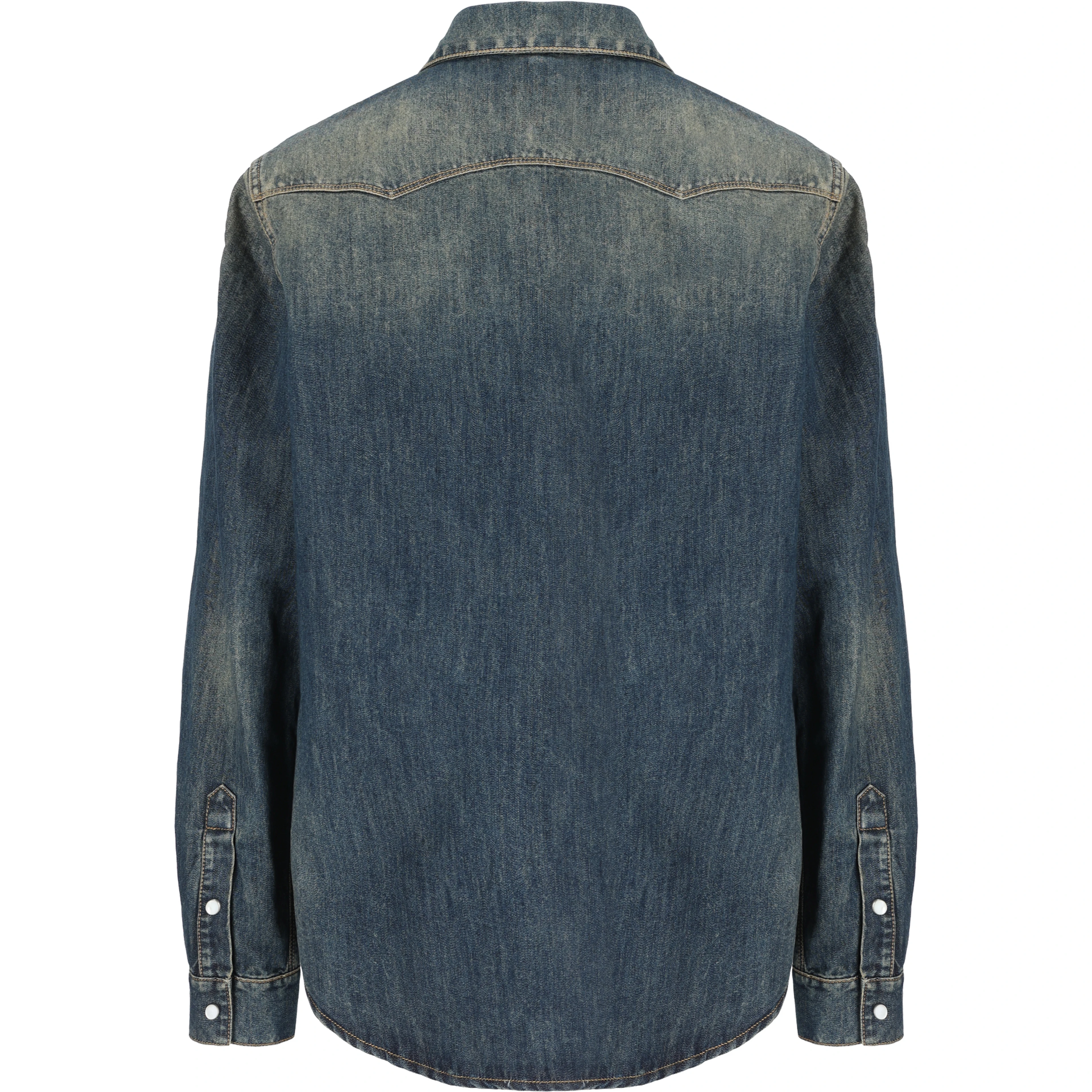 FENDI Shirts Blue