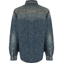 FENDI Shirts Blue