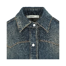 FENDI Shirts Blue