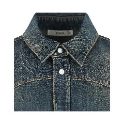 FENDI Shirts Blue