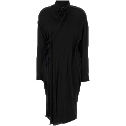 WRAP COCOON DRESS