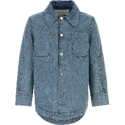 EMBOSSED AMI DE COEUR WORKER OVERSHIRT